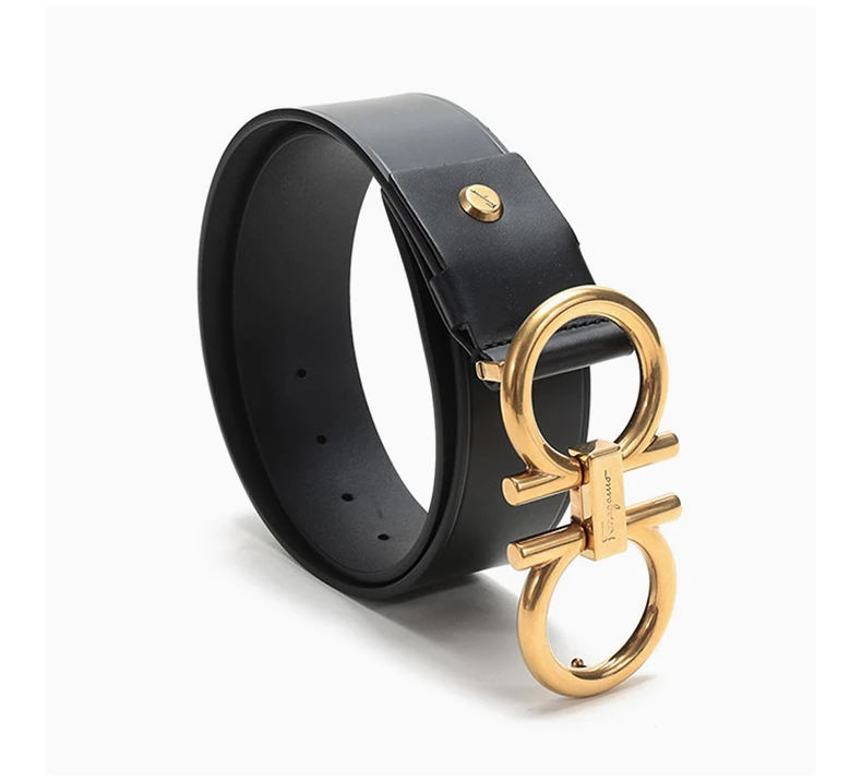商品[国内直发] Salvatore Ferragamo|SALVATORE FERRAGAMO 黑色男士腰带 67-9991-702825【包装随机，部分无包装盒】,价格¥3329,第6张图片详细描述