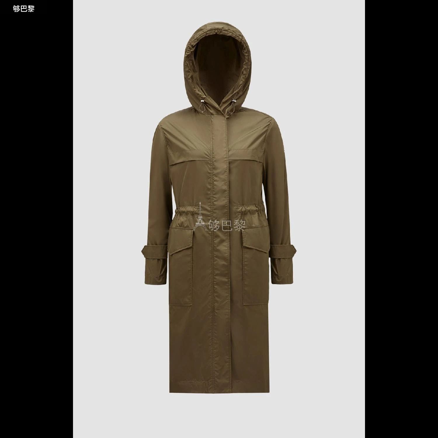 商品Moncler|【预售】 MONCLER盟可睐 24秋冬 女士 大衣 HIENGU RAIN COAT J10931C00018539YH836,价格¥8484,第2张图片详细描述