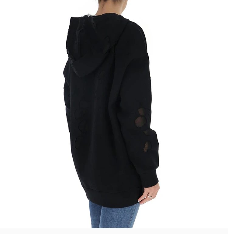 商品[国内直发] Givenchy|GIVENCHY 黑色女士卫衣/帽衫 BW900C3Z3F-005,价格¥6297,第6张图片详细描述