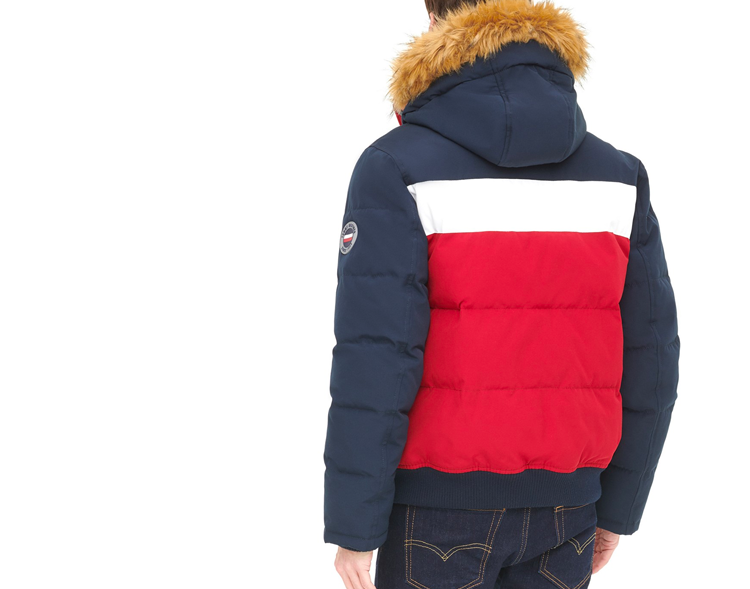 商品Tommy Hilfiger|Short Snorkel Coat 男士冬衣大衣棉衣,价格¥1515,第9张图片详细描述