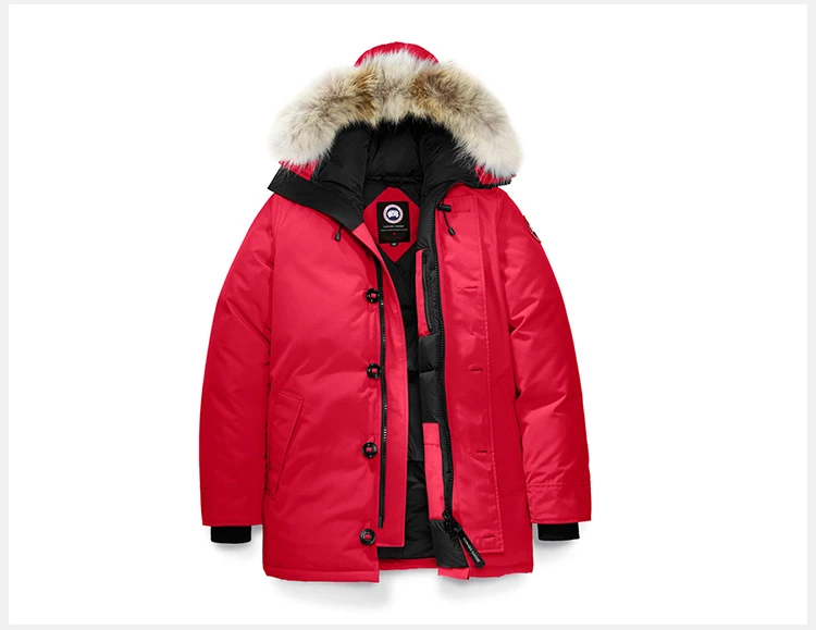 商品[国内直发] Canada Goose|CANADA GOOSE 红色男士羽绒服 3426M-RED,价格¥8845,第6张图片详细描述