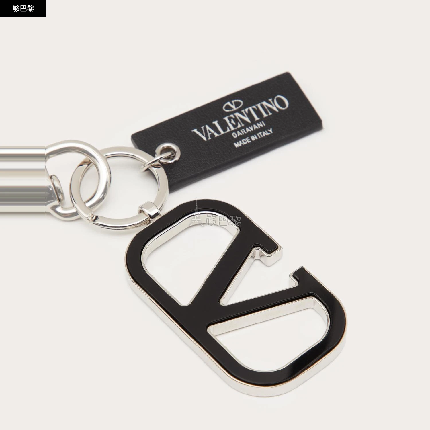 商品Valentino|【预售】 华伦天奴 25春夏 男士 钥匙扣 PORTE-CLÉS VLOGO SIGNATURE 4Y2P0R81KQA_P0N ,价格¥3712,第4张图片详细描述