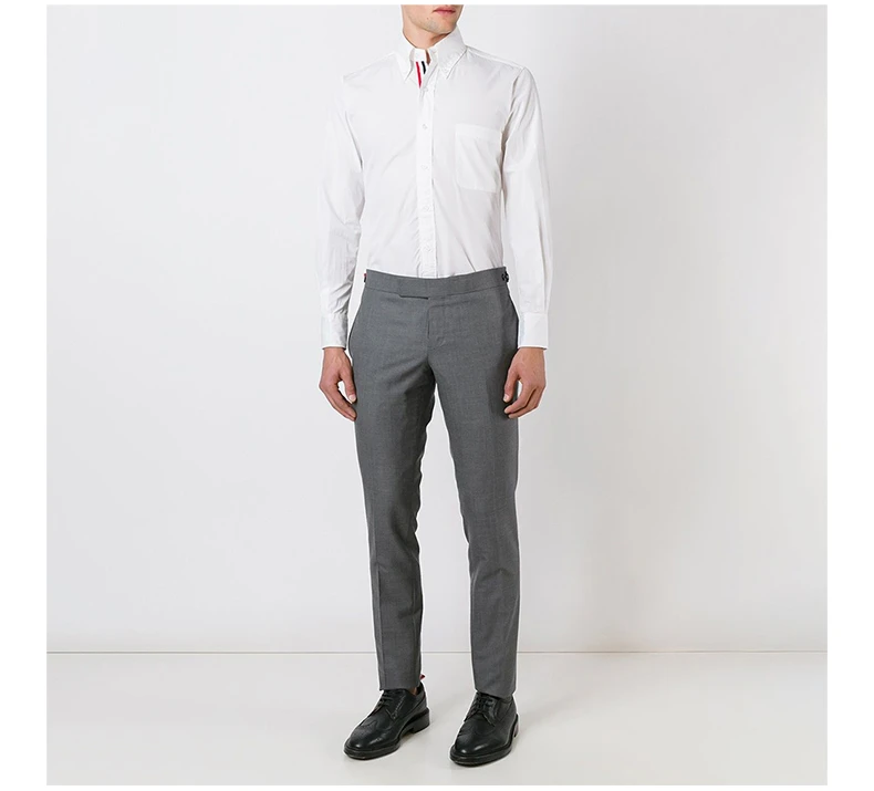 商品Thom Browne|Thom Browne 男士白色衬衫 MWL010E-00906-114,价格¥2631,第7张图片详细描述