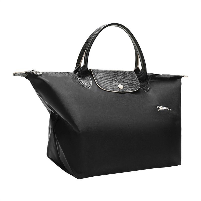 商品[国内直发] Longchamp|LONGCHAMP饺子包珑骧女士手提包中号短柄可折叠手提包尼龙大容量单肩托特包饺子包短柄L1623 619,价格¥806,第3张图片详细描述