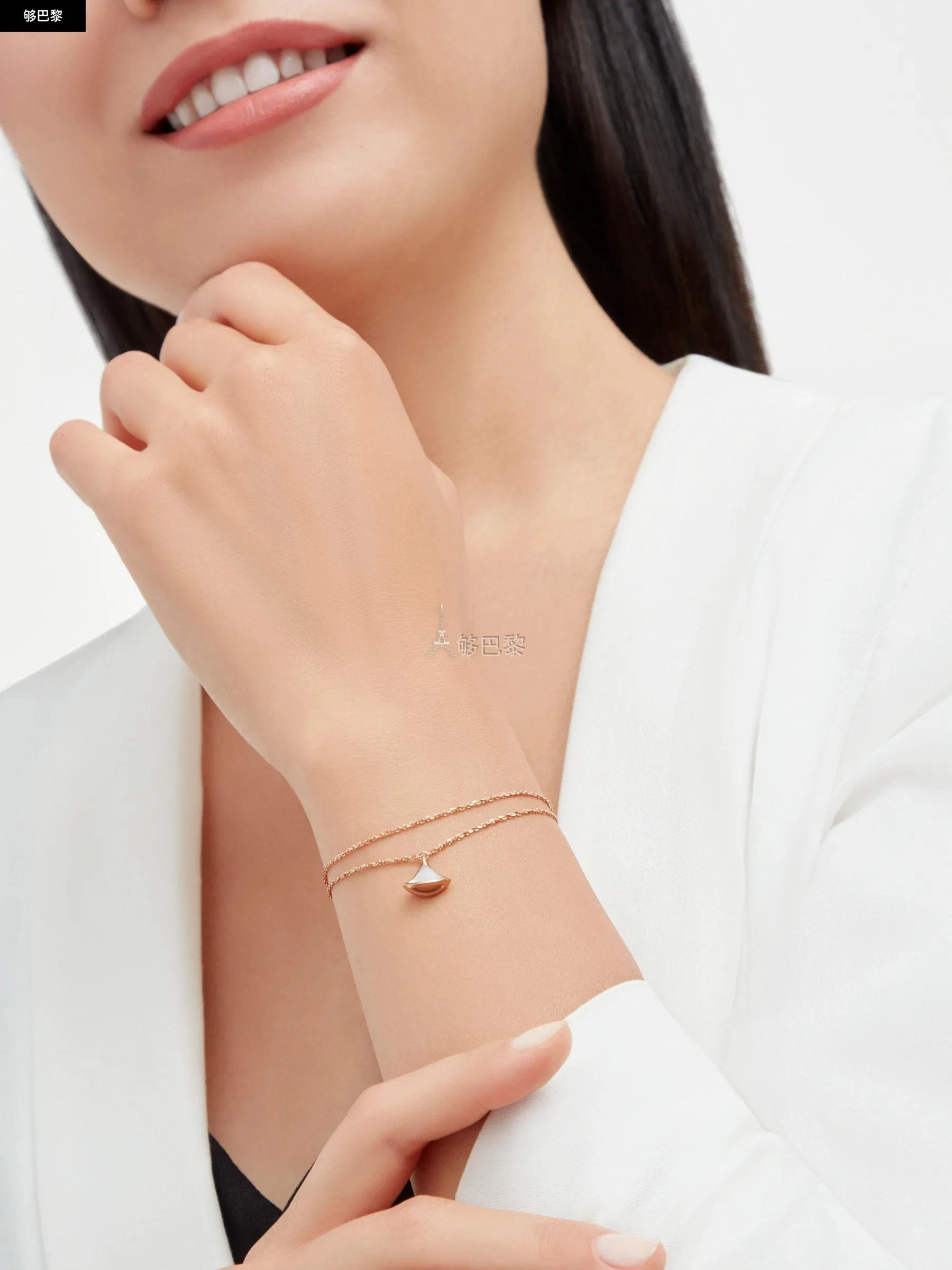 商品BVLGARI|包邮包税【预售7天发货】 BVLGARI宝格丽 23秋冬 女士 手链 DIVAS’ DREAM Bracelet br859360,价格¥13196,第7张图片详细描述