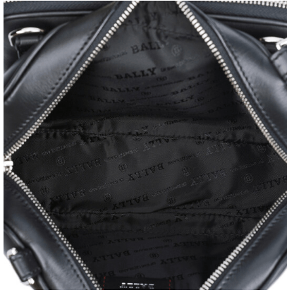商品Bally|巴利男士Hadd黑色牛皮革单肩斜挎包HADD-6238732（澳门仓发货）,价格¥5480,第4张图片详细描述