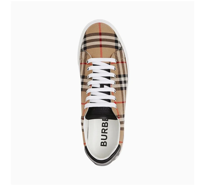 商品[国内直发] Burberry|BURBERRY 男士拼色运动鞋 8043927,价格¥3891,第7张图片详细描述