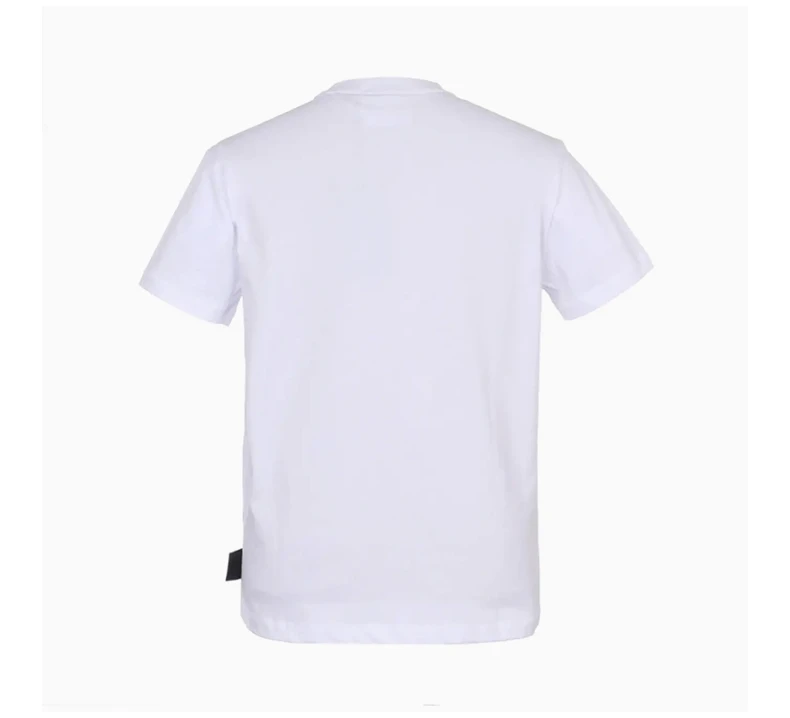 商品[国内直发] Versace|VERSACE JEANS 男士白色T恤 B3GVA7TC-30319-003,价格¥657,第6张图片详细描述