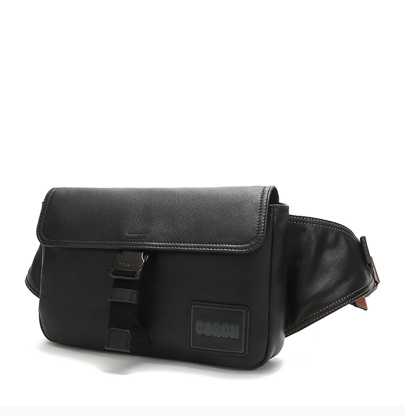 商品Coach|Coach(专柜) 男士黑色腰包 88312JIBLK,价格¥2137,第3张图片详细描述