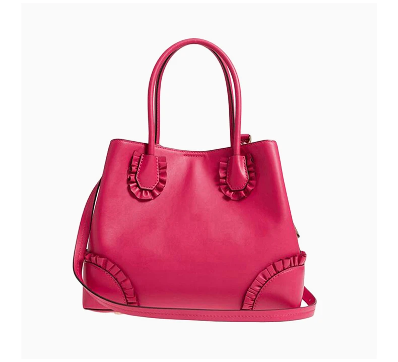 商品[国内直发] Michael Kors|MICHAEL KORS 粉红色女士手提包 30S8GZ5T6Y-UltraPink,价格¥731,第6张图片详细描述