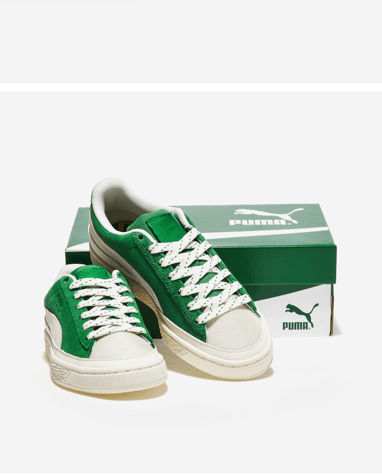 商品Puma|【Brilliant|包邮包税】彪马 Suede Trail Laces  运动鞋 SNEAKERS  PKI39190103 Amazon Green-Pristine,价格¥417,第4张图片详细描述