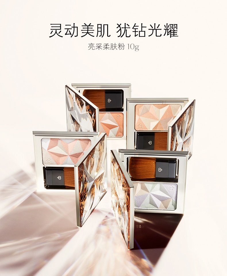 商品Cle de Peau|肌肤之钥CPB高光 亮采柔肤粉10g 高光 定妆 修容三效合一,价格¥574,第1张图片详细描述