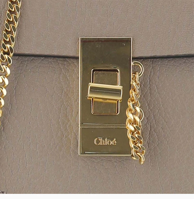 商品[国内直发] Chloé|CHLOE' 蔻依 女士灰色单肩包 CHC21SP100-944-23W,价格¥5065,第8张图片详细描述