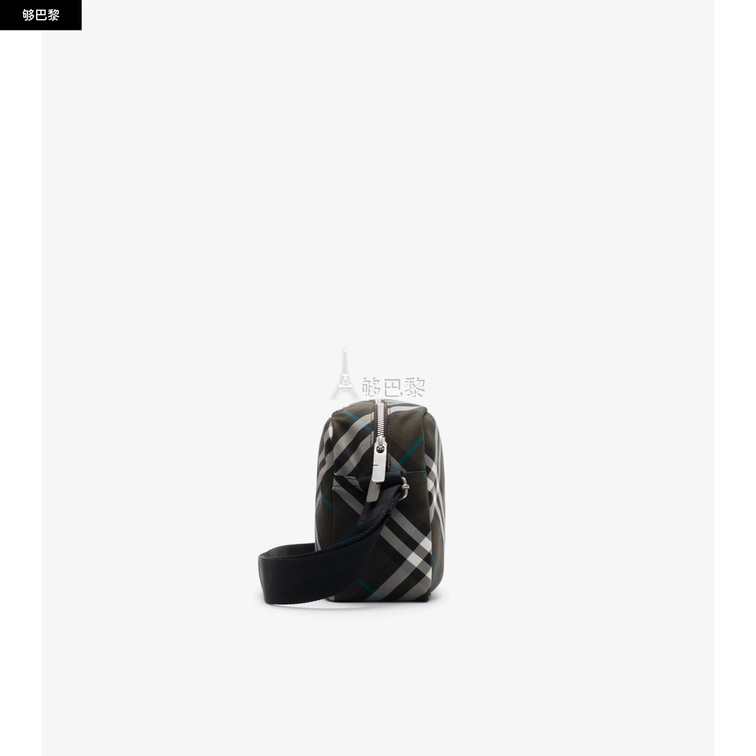 商品Burberry|【预售】 巴宝莉 25春夏 男士 单肩包 格纹斜背包 81023011,价格¥6865,第6张图片详细描述