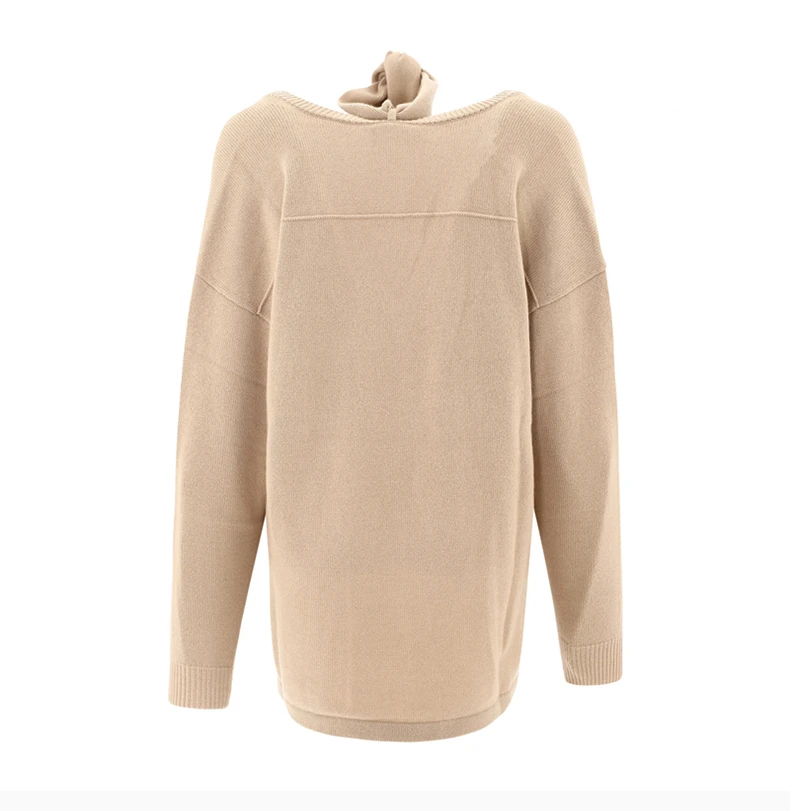 商品[国内直发] Chloé|CHLOE' 女士米色针织衫/毛衣 C20AMP69-500-20O,价格¥4194,第5张图片详细描述