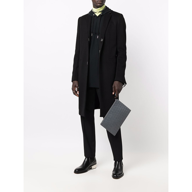 商品Givenchy|GIVENCHY 男士黑色卫衣/帽衫 BM715N3Y6M-001,价格¥5471,第5张图片详细描述