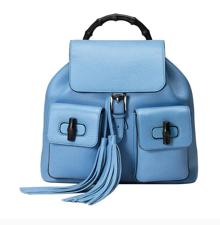 商品[国内直发] Gucci|GUCCI 蓝色女士双肩包 370833-A7M0N-4503,价格¥18202,第4张图片详细描述