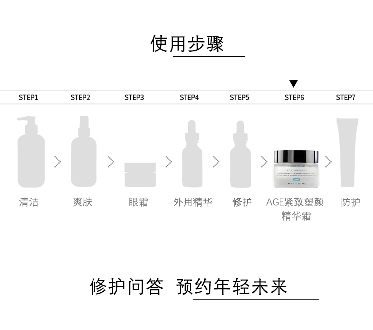 商品SkinCeuticals|SKINCEUTICALS/修丽可紧致塑颜AGE精华面霜48ml,价格¥1348,第5张图片详细描述