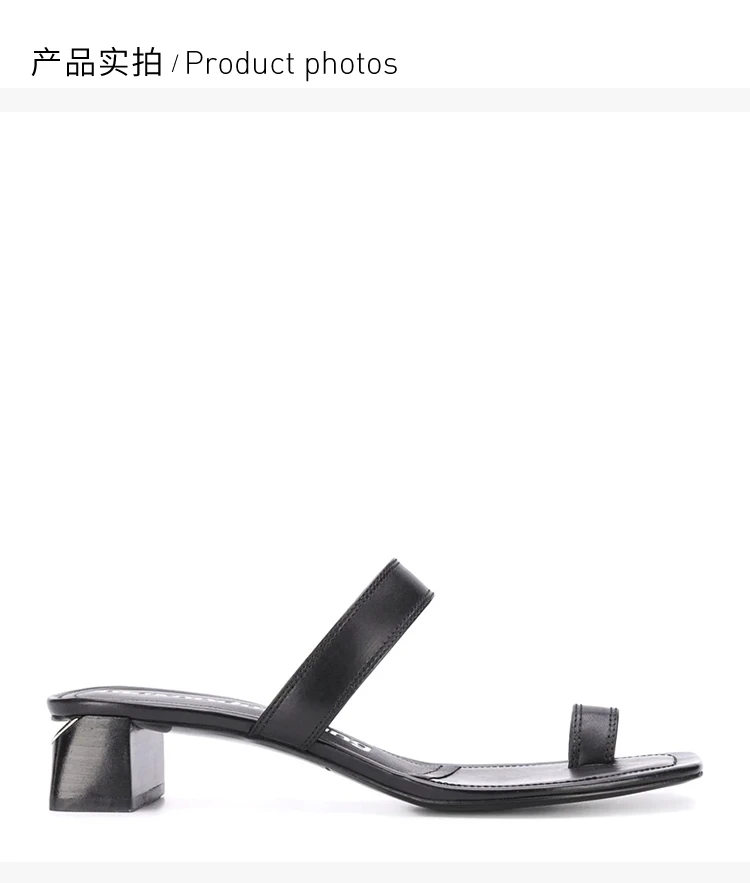 商品Alexander Wang|Alexander Wang 亚历山大·王 女士黑色凉鞋 30C120B026-001,价格¥1623,第4张图片详细描述