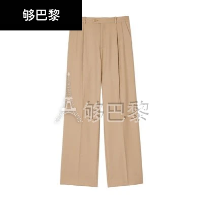 商品Sandro|【预售】 女士 休闲裤 西装裤  SDOSR94SWHT ,价格¥2733,第2张图片详细描述