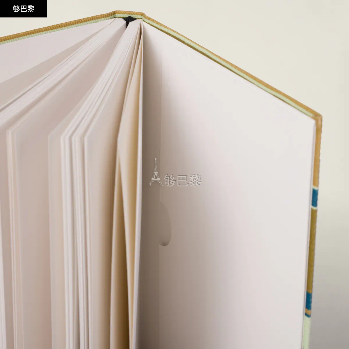 商品Miu Miu|【预售】 缪缪 25春夏 女士 文具 织物封面记事本 5RM039_2CS0_F03SO ,价格¥2611,第4张图片详细描述