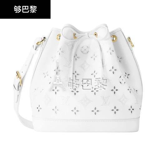 商品Louis Vuitton|包邮包税【预售7天发货】 LV路易威登 女士 单肩包 Petit Noé 手袋  M20740/BLANC LVU6P99GWHT,价格¥27621,第2张图片详细描述