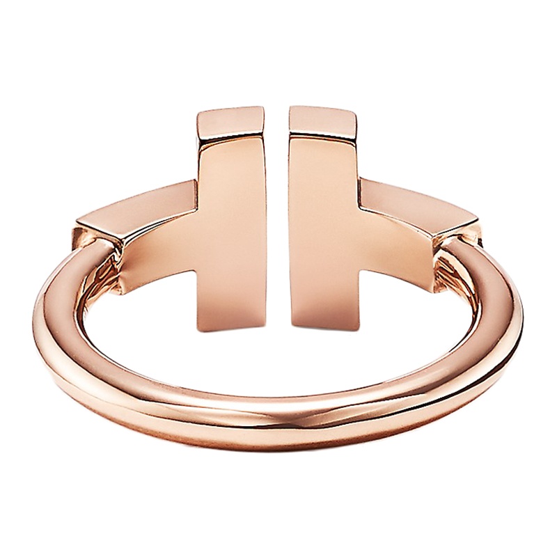 商品Tiffany & Co.|  Tiffany & Co./蒂芙尼 18K金 玫瑰金 珍珠母贝和钻石线圈戒指GRP11097,价格¥21521,第3张图片详细描述