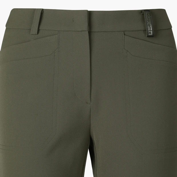 商品【预售商品15天发货】 DESCENTE|GOLF女性口袋设计靴型喇叭裤时尚舒适 DO32WFPT81-KHAG,价格¥988,第10张图片详细描述