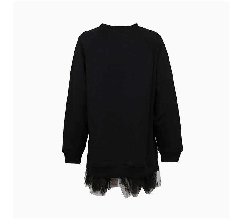 商品Moschino|MOSCHINO 黑色女士卫衣/帽衫 V1710-5427-3555,价格¥3967,第4张图片详细描述