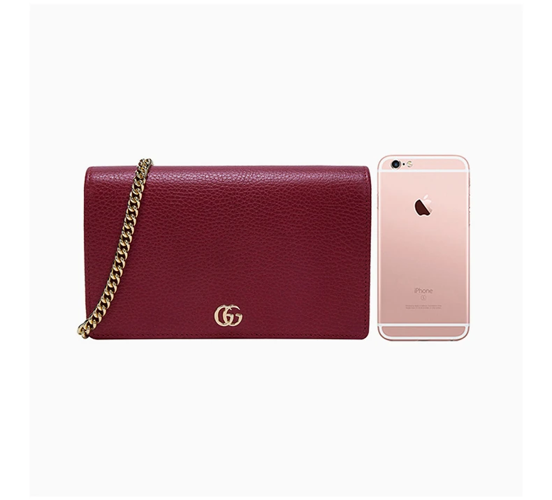 商品[国内直发] Gucci|GUCCI 红色女士斜挎包 497985-CAO0G-6433,价格¥7692,第8张图片详细描述