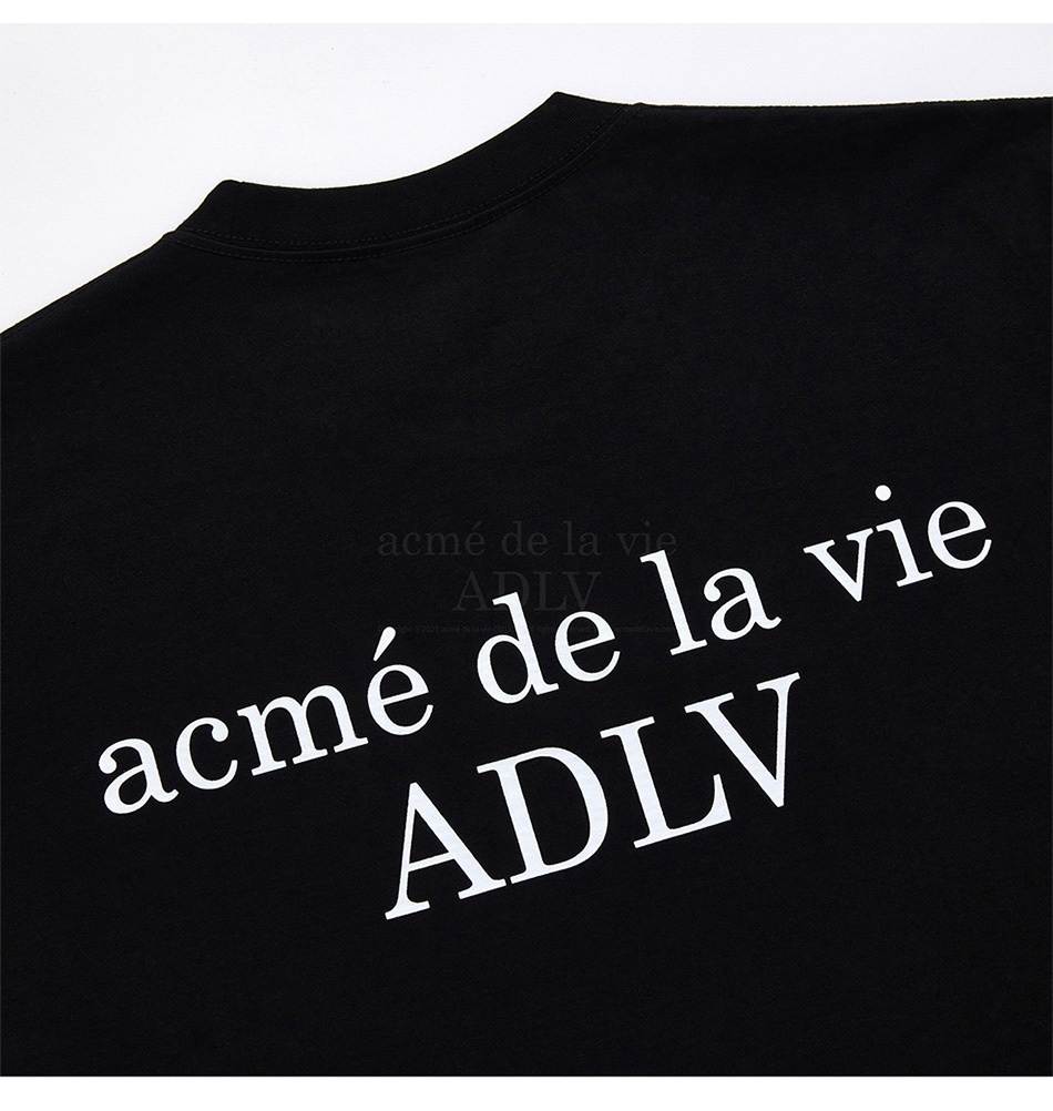 商品Acme de la vie|【享贝家】acme de la vie 泡沫头婴儿印花短袖T恤 男女同款 黑色 ADLV21SS-SSBKBF-BBL,价格¥237,第5张图片详细描述