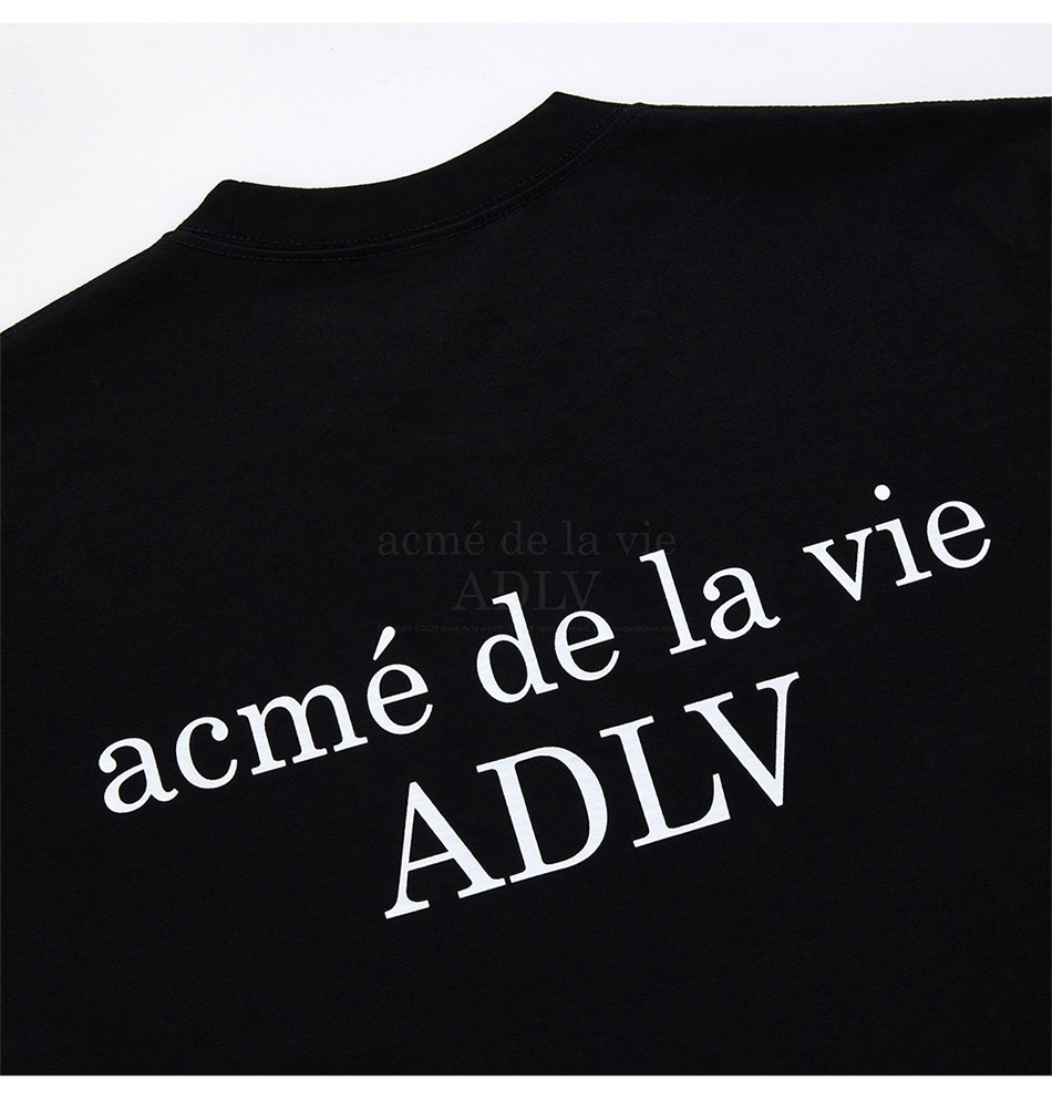商品Acme de la vie|【享贝家】acme de la vie 泡沫头婴儿印花短袖T恤 男女同款 黑色 ADLV21SS-SSBKBF-BBL,价格¥241,第7张图片详细描述