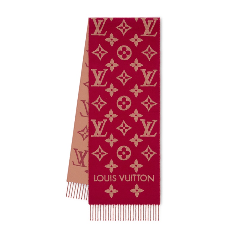 商品Louis Vuitton|【预售十天】路易威登 23新款ESSENTIAL女士提花羊毛围巾（两色可选）,价格¥4608,第2张图片详细描述