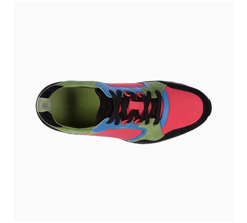 商品[国内直发] Gucci|GUCCI 拼色男士足球鞋 368488-CRJ20-1075,价格¥3647,第7张图片详细描述
