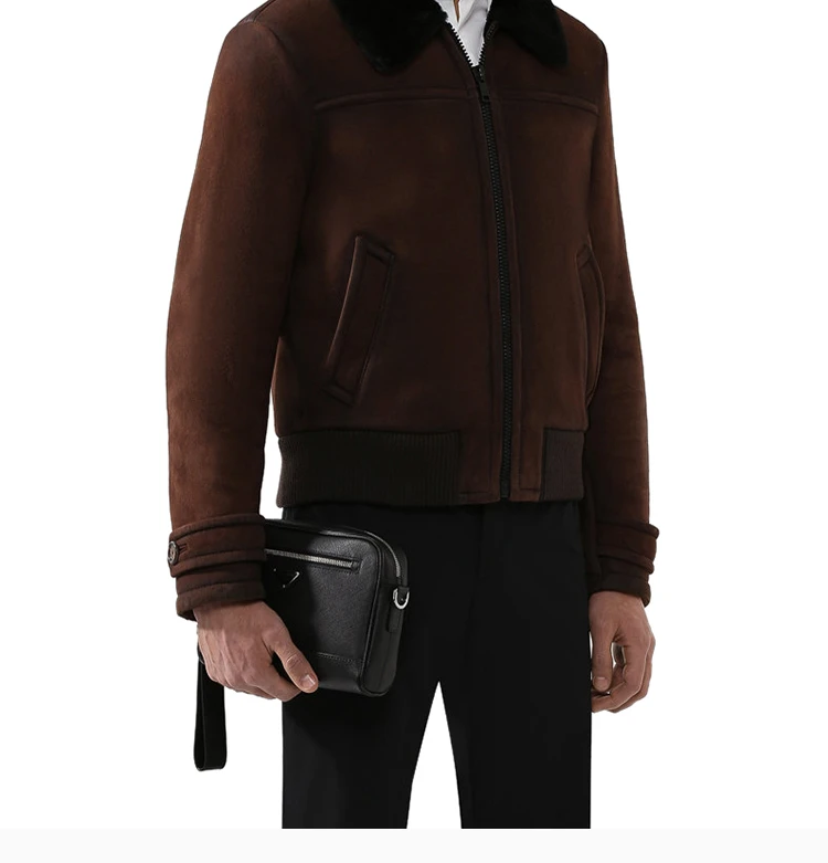 商品[国内直发] Prada|Prada 普拉达 黑色男士手拿包 2VH063-9Z2-F0002-OOO,价格¥8668,第8张图片详细描述