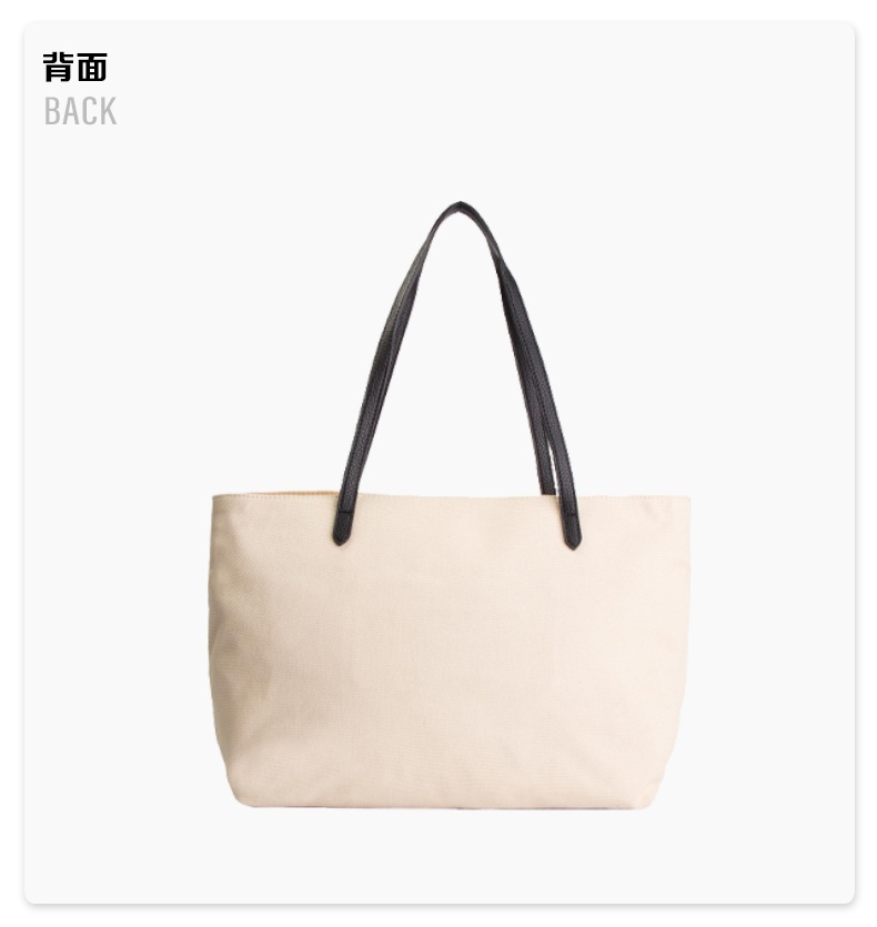 商品[国内直发] Moschino|MOSCHINO LOVE MOSCHINO 桃心帆布托特包,价格¥428,第8张图片详细描述