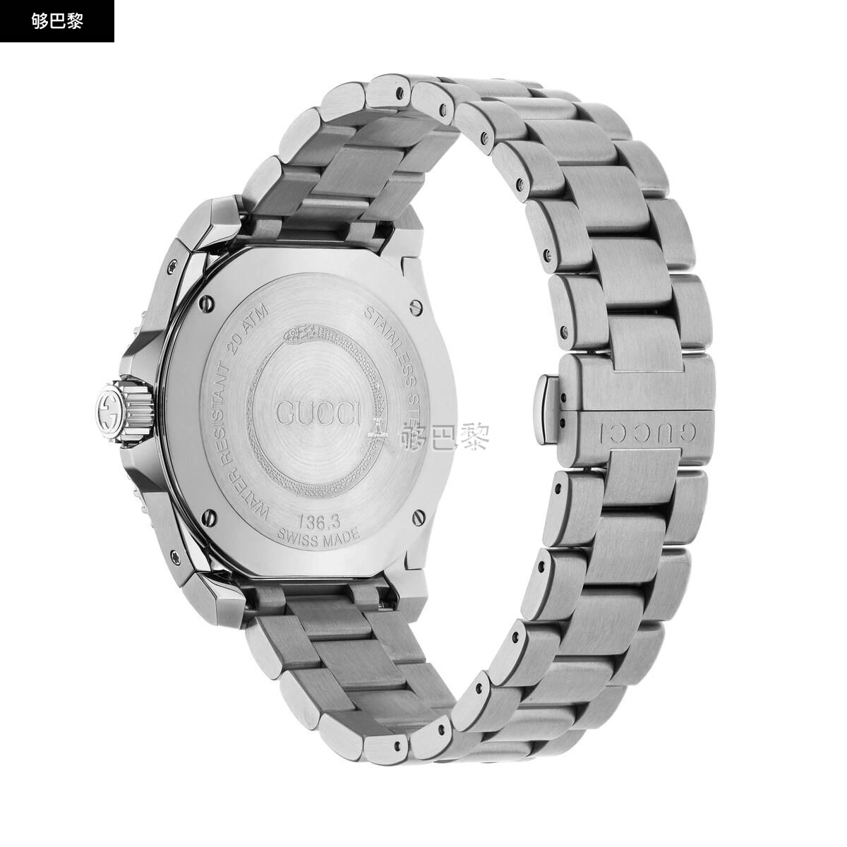 商品Gucci|【预售】 古驰 24秋冬 男士 腕表 Gucci Dive腕表，40毫米 632996 I1600 8489,价格¥13067,第6张图片详细描述