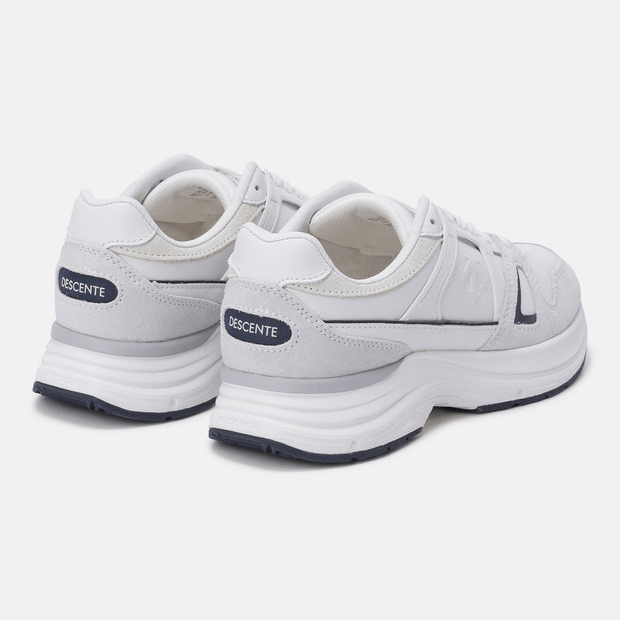 商品DESCENTE|【Brilliant|包邮包税】白色皮革材质时尚运动鞋SO423LCRO1-WHT0,价�格¥678,第6张图片详细描述
