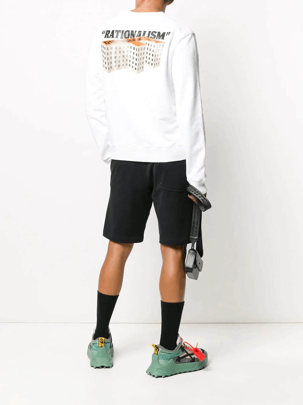 商品Off-White|男白棉质印花长袖卫衣 OMBA025R20E30007-0188（澳门仓发货）,价格¥2634,第4张图片详细描述