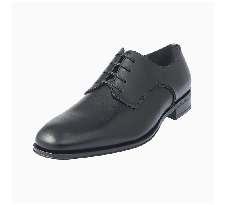 商品Salvatore Ferragamo|Salvatore Ferragamo 菲拉格慕 男士黑色系带鞋 02-A475-702349,价格¥2827,第6张图片详细描述