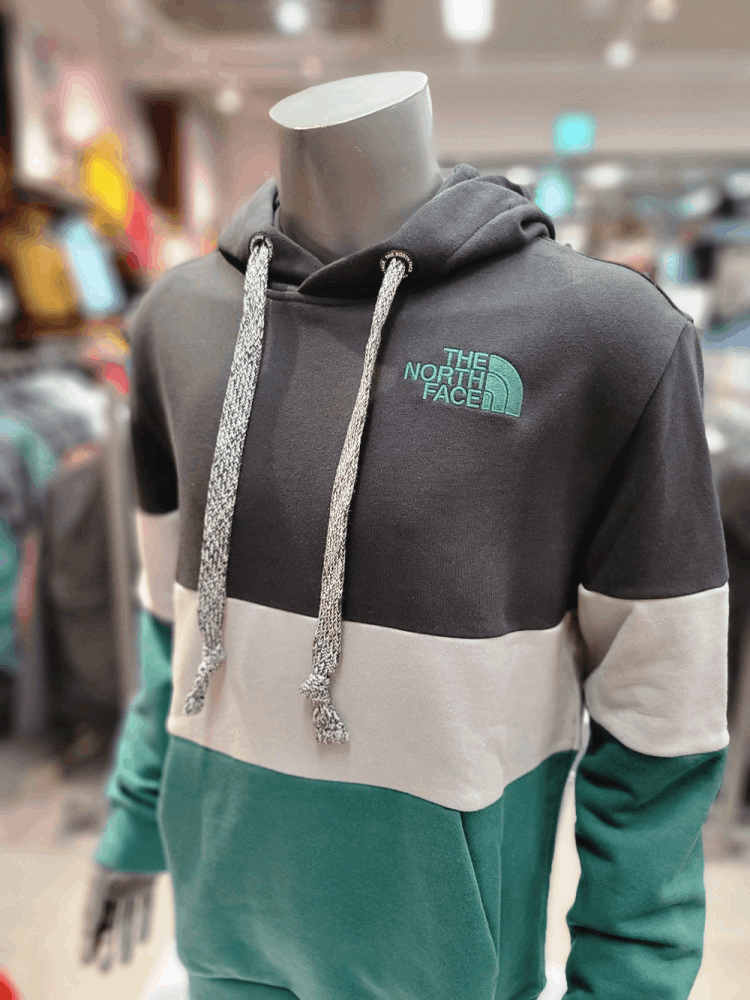 商品The North Face|【Brilliant|包邮包税】北面户外 男女共用 连帽T恤 卡森 连帽 套头衫 NM5PK50J BLK,价格¥370,第5张图片详细描述