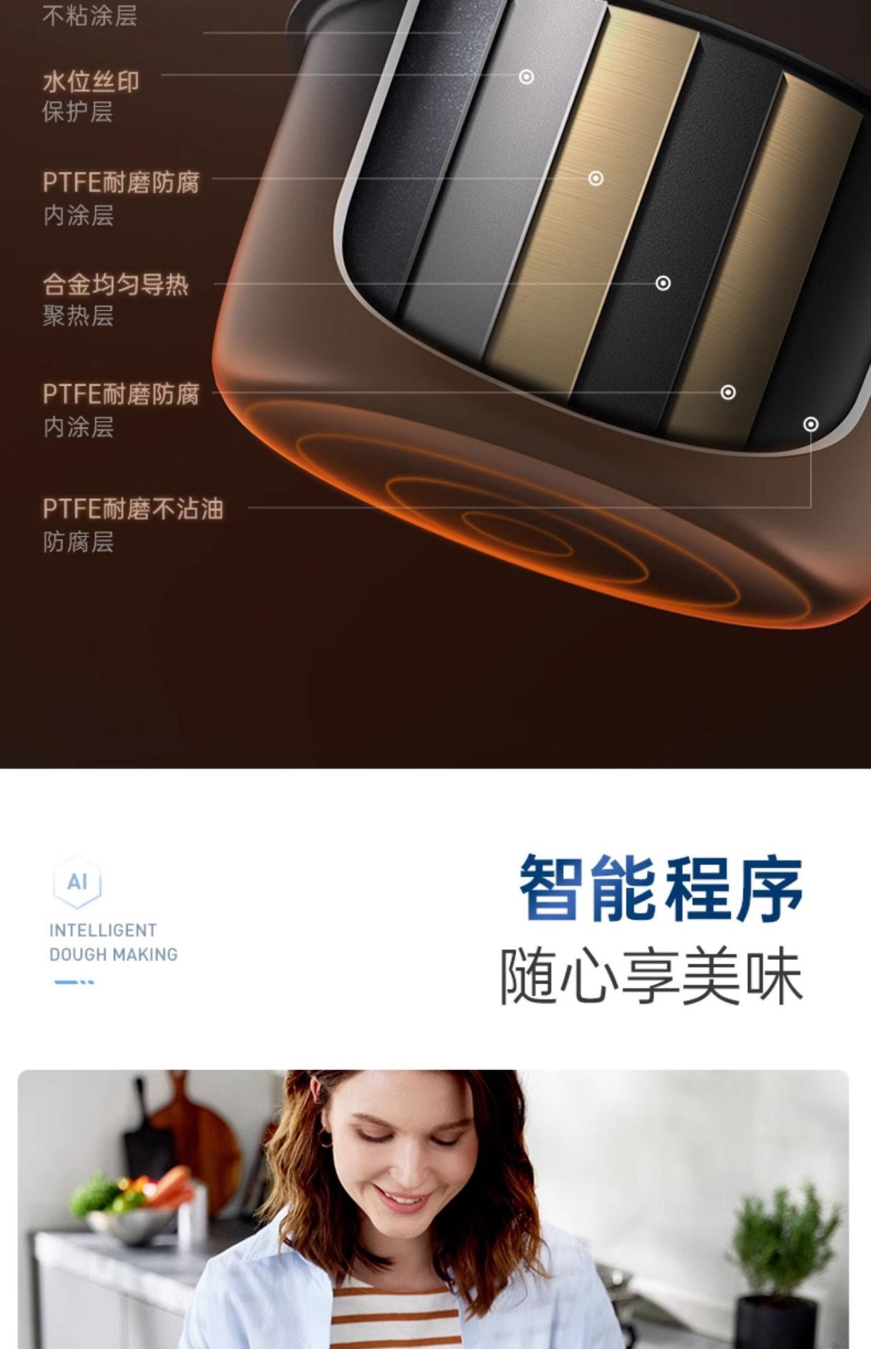 商品[国内直发] Morphy Richards|电压力锅家用小型多功能高压锅全自动饭煲压力锅火锅三合一MR8700,价格¥597,第51张图片详细描述