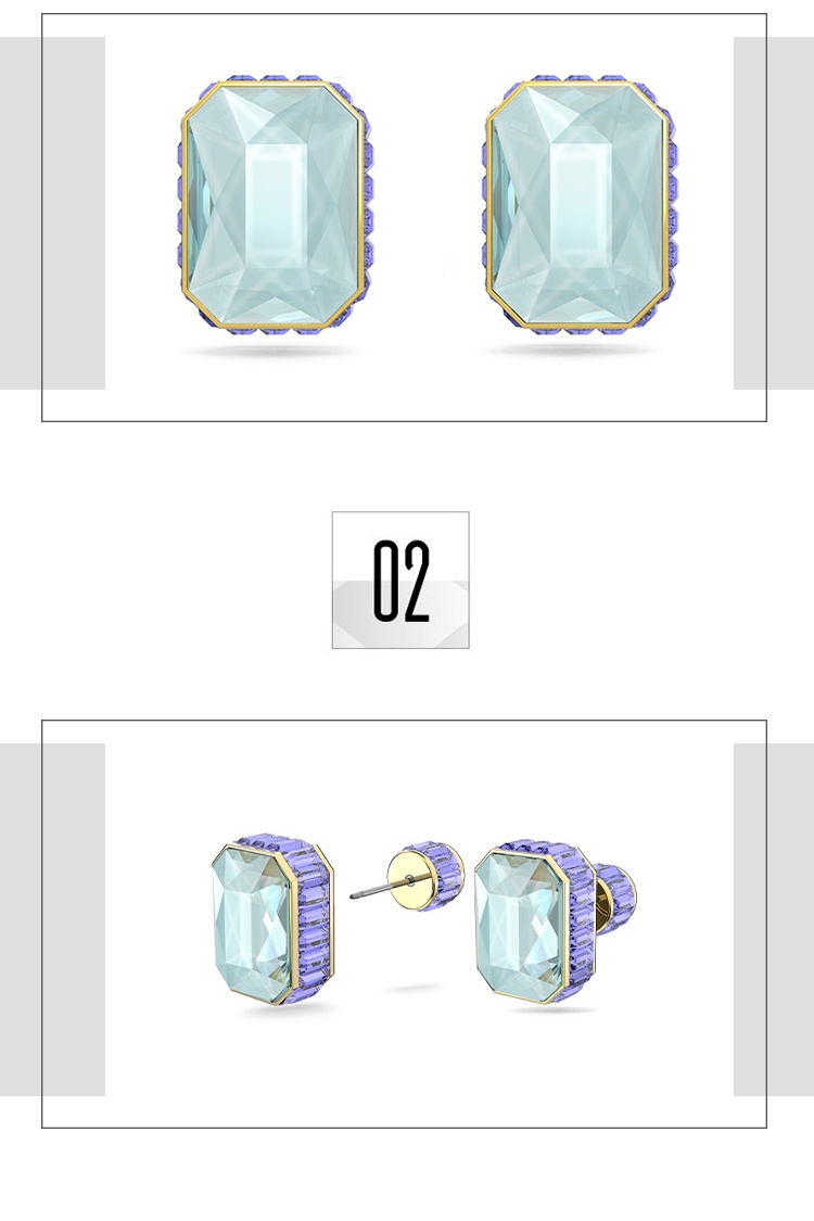 商品Swarovski|SWAROVSKI 施华洛世奇 ORBITA 耳钉 饰品 礼物 5641406,价格¥1054,第3张图片详细描述