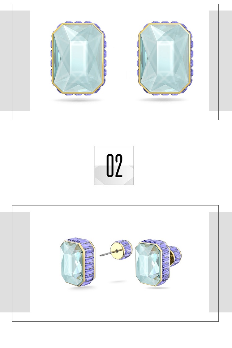 商品Swarovski|SWAROVSKI 施华洛世奇 ORBITA 耳钉 饰品 礼物 5641406,价格¥1075,第3张图片详细描述