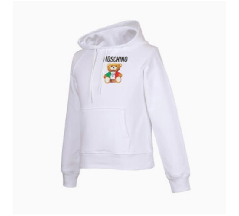 商品Moschino|MOSCHINO 白色女士卫衣/帽衫 EA1711-0527-1001,价格¥1694,第8张图片详细描述