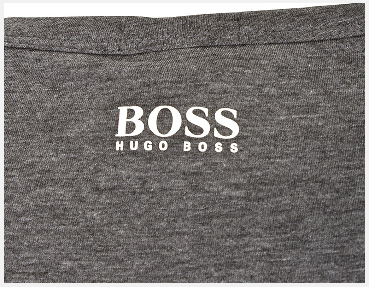 商品Hugo Boss|Hugo Boss 雨果博斯 男士纯棉几何图案印花休闲短袖T恤 TEE9-182-5506-031,价格¥629,第10张图片详细描述