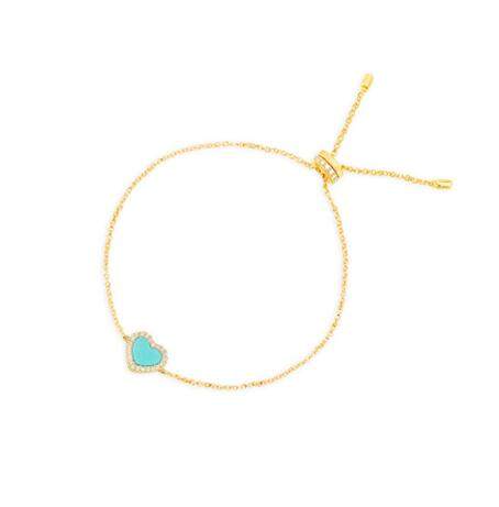 商品apm Monaco|女士蓝色爱心手链AB4380XTUY（香港仓发货）,价格¥443,第7张图片详细描述