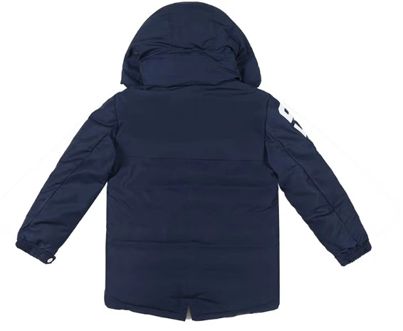 商品[国内直发] Moncler|MONCLER 男童海军蓝色连帽羽绒服 4236005-54A6F-741,价格¥7942,第3张图片详细描述