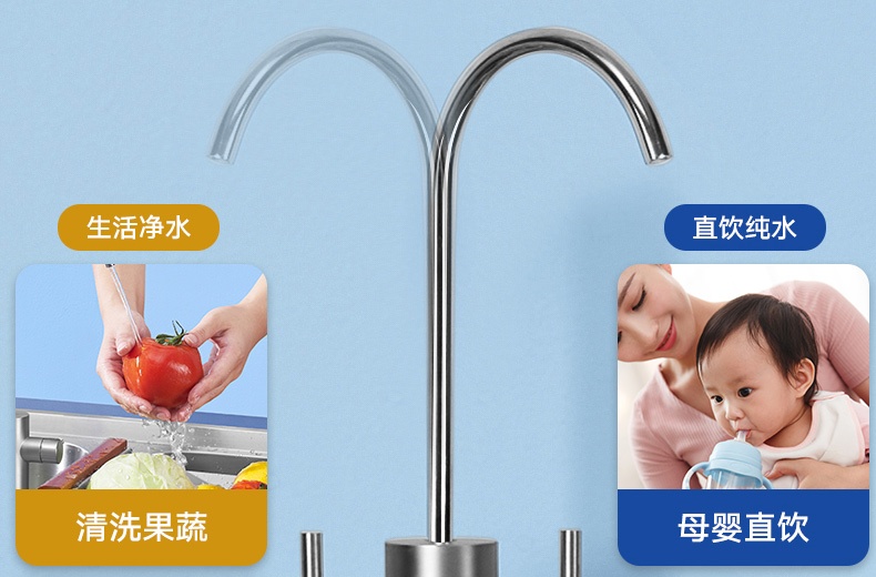 商品[国内直发] XIAOMI|小米净水器H600G家用直饮机自来水过滤净水机RO反渗透,价格¥2221,第16张图片详细描述