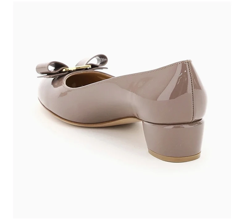 商品Salvatore Ferragamo|SALVATORE FERRAGAMO 裸色女士中跟鞋 01-B221-740693,价格¥3234,第4张图片详细描述